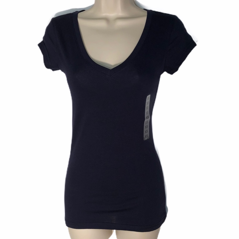 PLANET GOLD V-neck tee